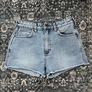 Women’s Wrangler x Billabong cutoff shorts